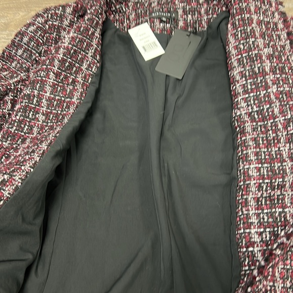 SOLD IN STORE NWT Gibson Notched Collar Boucle Blazer XL - Picture 5 of 10